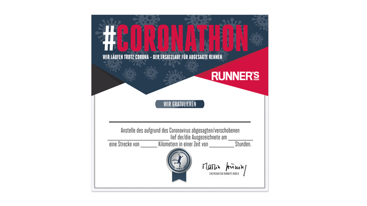 #Coronathon – der Ersatzlauf für abgesagte Rennen