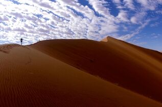 100 km of Namib Desert: Durch die berühmten roten Dünen von Namibia
