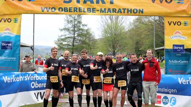 18. Oberelbe-Marathon 2015 Start
