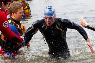 4. Chiemsee Triathlon 2015 Schwimmer