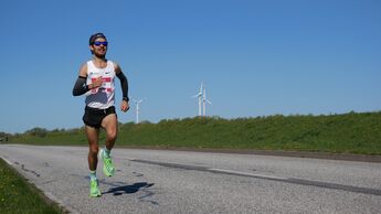 Abgesagter Marathon? Kein Problem! Benjamin Franke lief am Tag des Hamburg-Marathon 42,195 Kilometer alleine. 