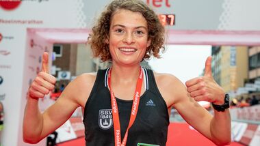 Alina Reh beim Köln-Marathon 2018