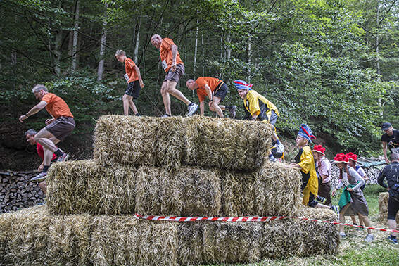 Badisch-schwäbischer Grenzlauf Hindernis