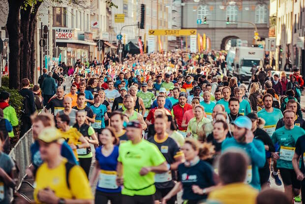 Bonn-Marathon 2018 Läuferfeld