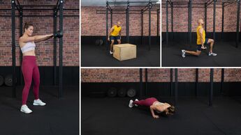 Crossfit-Übungen für Läufer