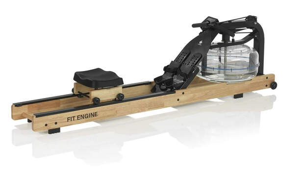 Das Rudergerät FITENGINE ist dank seines unschlagbaren Designs ein echter Hingucker
