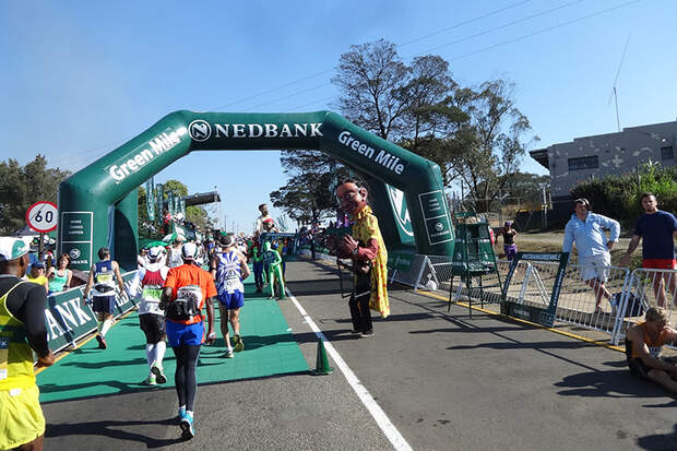 Die Green Mile beim Comrades-Marathon