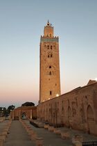 Die Koutoubia-Moschee ist das Wahrzeichen von Marrakesch.