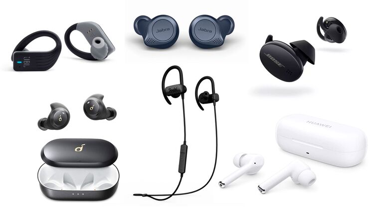 Sport Kopfhörer Bluetooth In-Ear Wireless Headset Kabellose Fitness Sport IPX7 