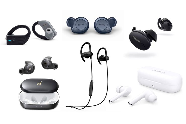 Bluetooth In-Ear Sport Kopfhörer Fitness Set 500W Ganzkörper Vibrationstrainer 