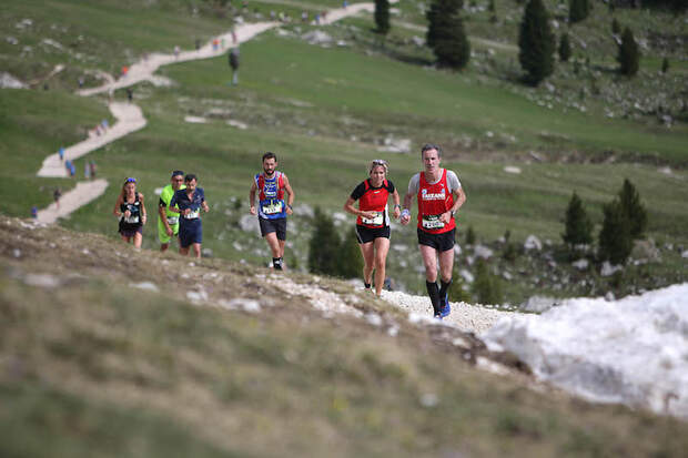 Dolomites Saslong Half Marathon 1/2018