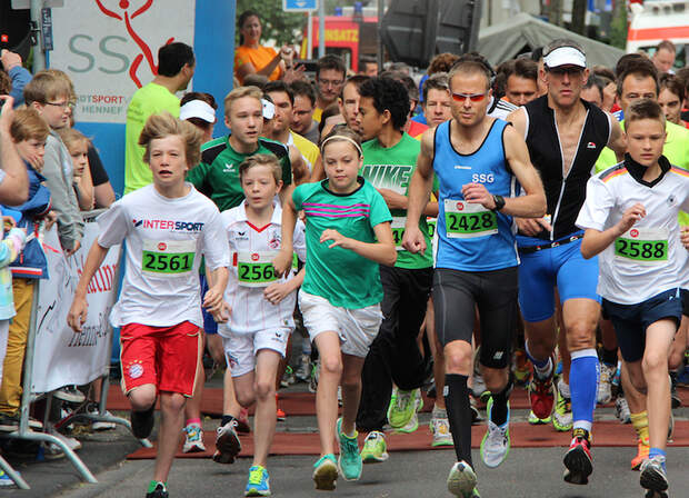 Europawocheluf Hennef 2013 10-km-Lauf