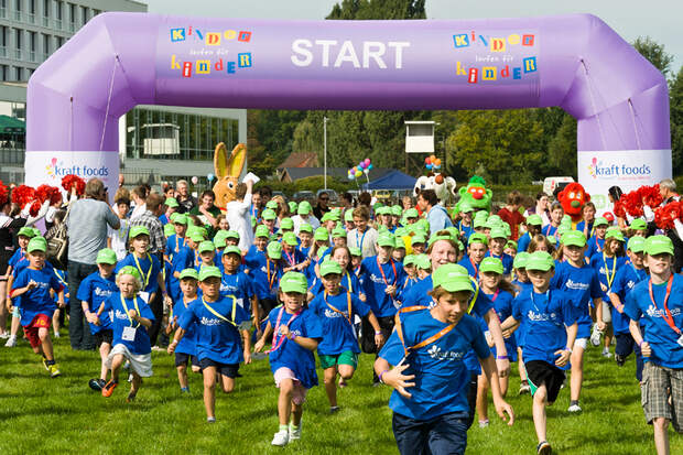 Finallauf "Kinder laufen für Kinder" Bremen