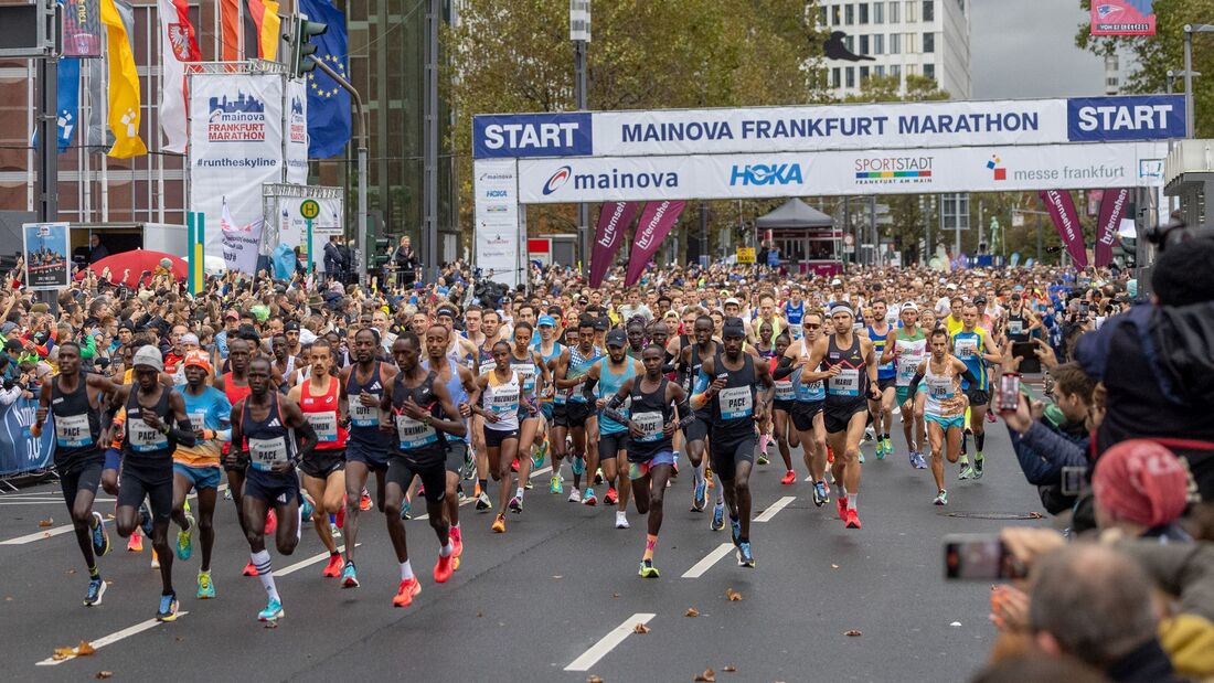 Wo ist der Start Frankfurt Marathon?