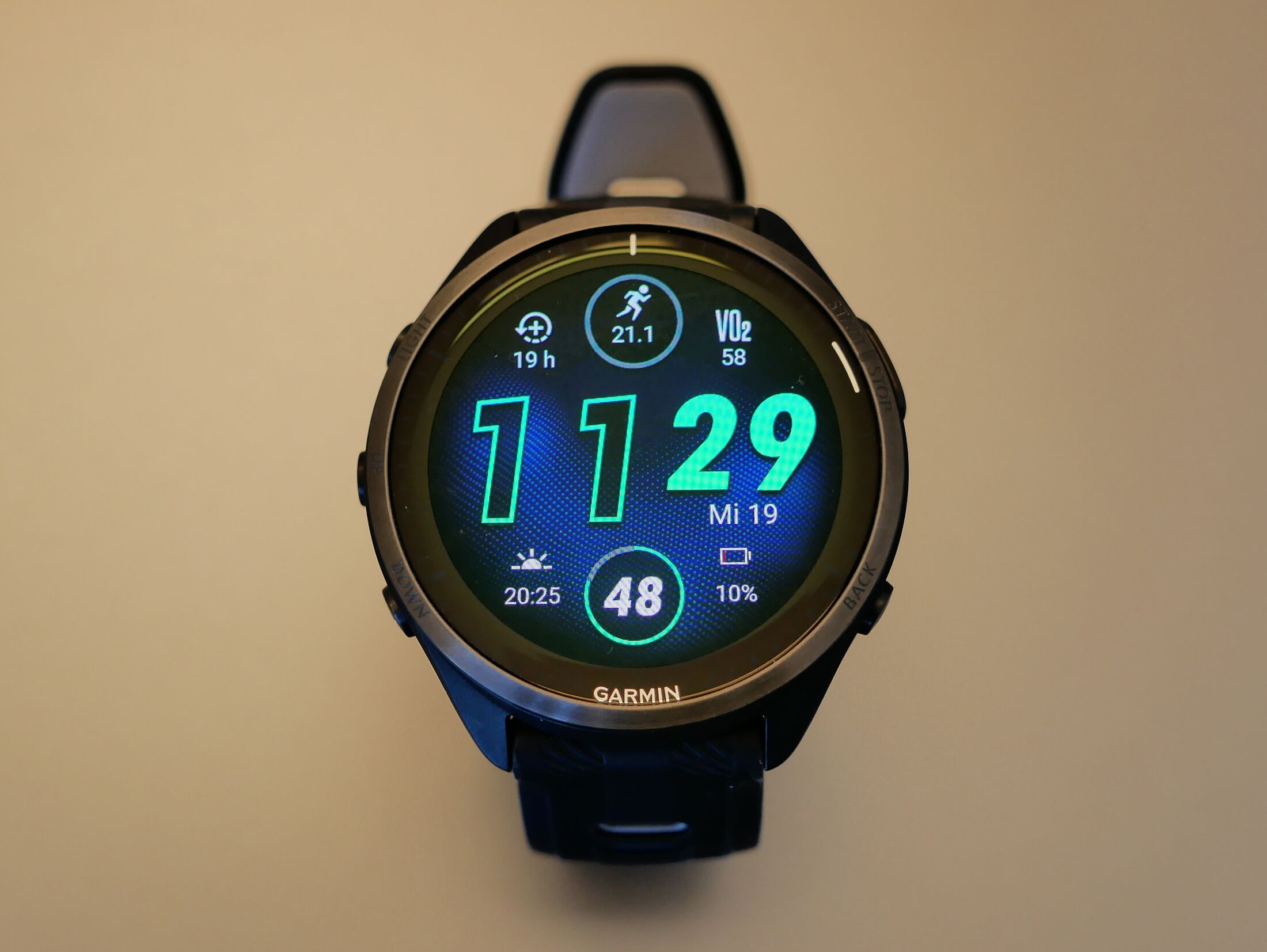 Garmin Forerunner® 965 DLC Titan GPS Running and Triathlon Watch
