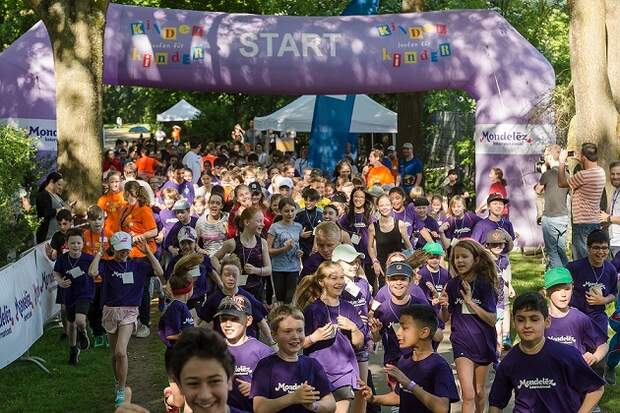 Großartiger Start des Benefizlaufs mit Sportfest für Schulen in Bremen 2