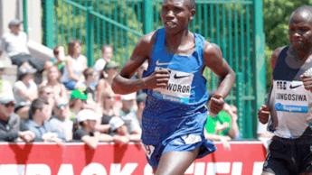 Halbmarathon-Weltmeister Geoffrey Kamworor 