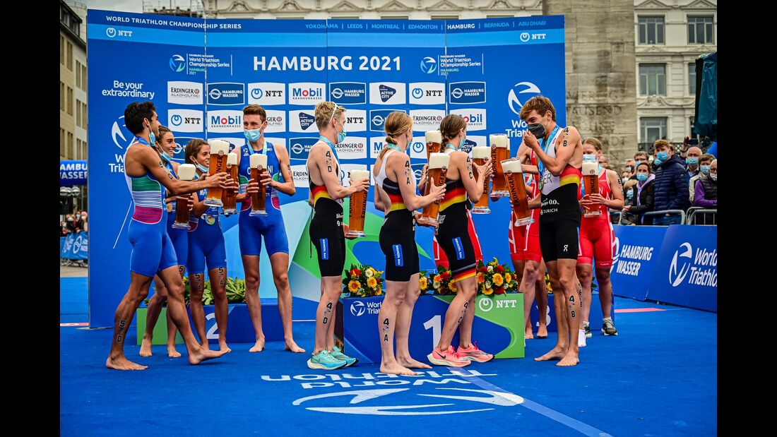 Hamburg Triathlon 2021 Mixed Relay