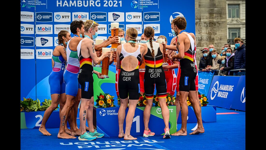 Hamburg Triathlon 2021 Mixed Relay