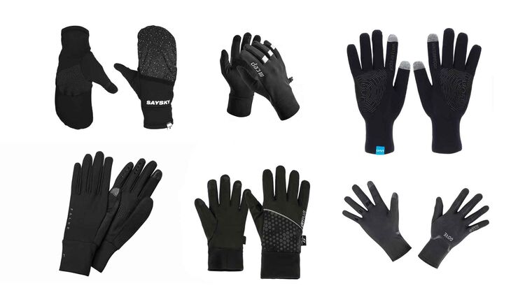 Karrimor Unisex Thermo Laufhandschuhe Handschuhe Laufen Joggen Touchscreen 
