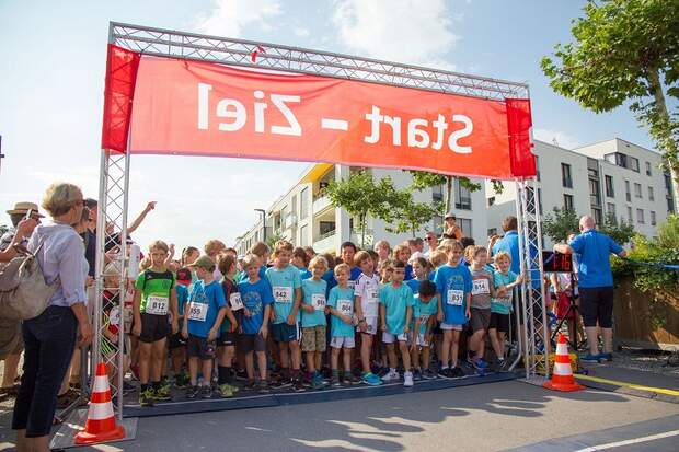 Heidelberger Bahnstadtlauf: Start der Kinder