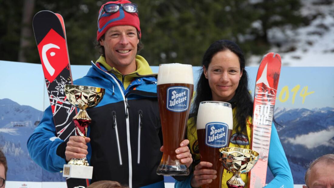 Hochkar Challenge Göstling: Die Sieger 2014: Antonia Winkler (K) und Peter Groß (NÖ)