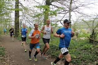 Hohburger Steinbruchlauf: Auf der Strecke