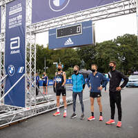 Impressionen von der 2:01:39-Stunden-Challenge Berlin 2020