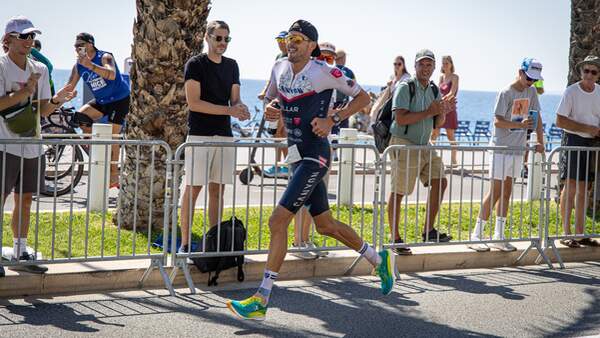 Jan Frodeno bei der Ironman-WM Nizza 2023