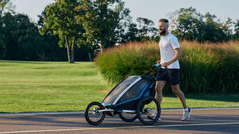Joggen mit Kinderwagen
