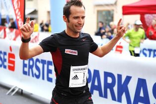 Karl Aumayr, zweifacher Sieger des Salzburger Jedermannlauf-Halbmarathon