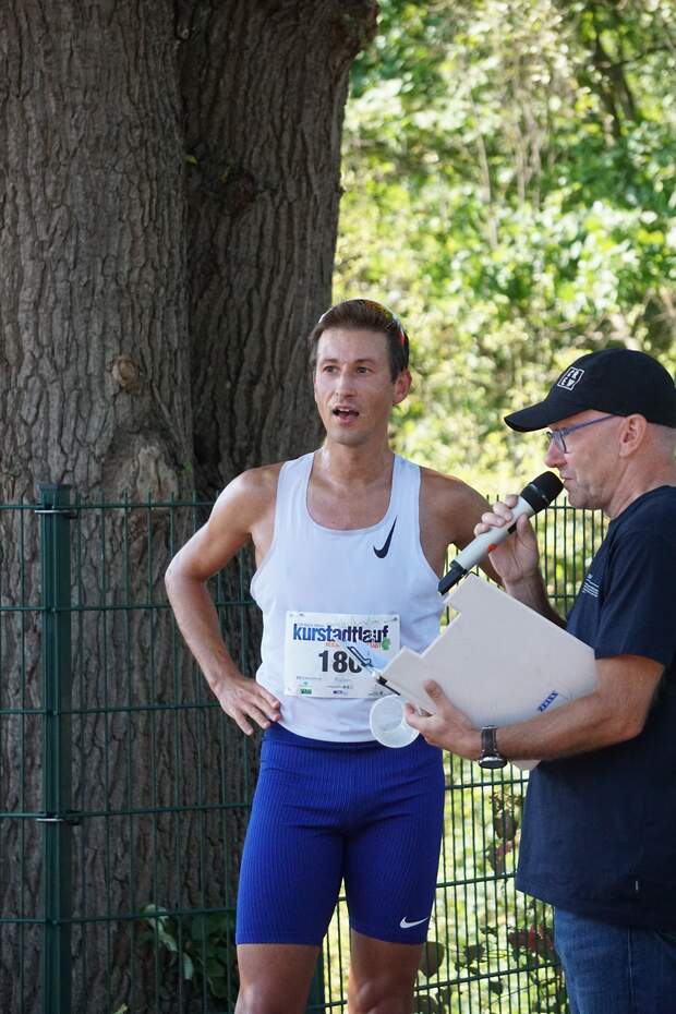 Kurstadtlauf Heilbad Heiligenstadt Interview Sieger Männer