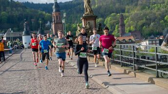 Läufer beim Heidelberg-Halbmarathon 2023