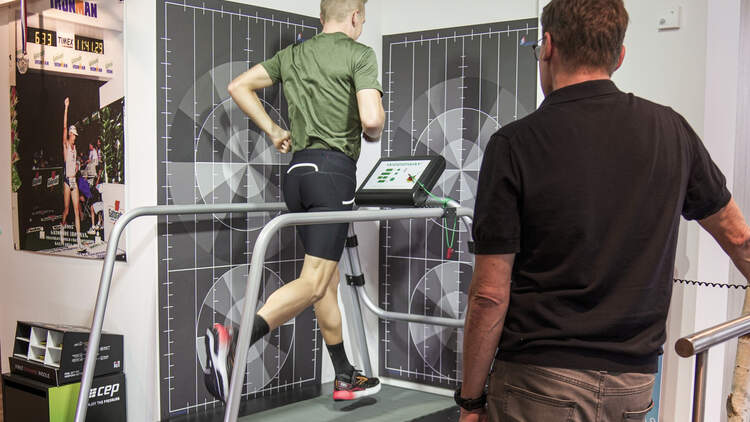Laufanalyse bei Laufsport Saukel in Kempten