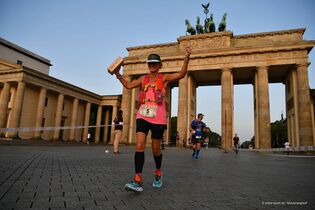 Mauerweglauf Berlin Frauensiegerin 2016: Tia Jones aus Australien
