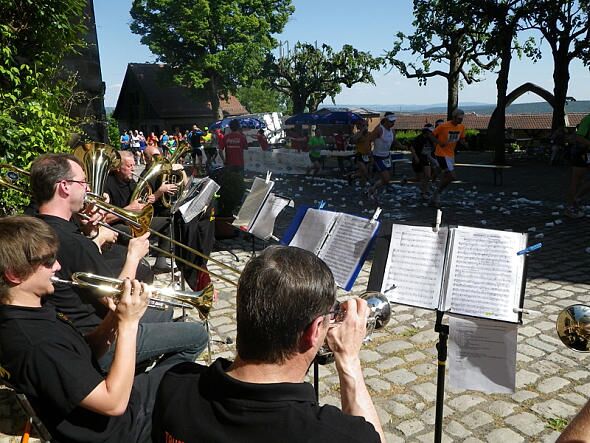 Musikalische Unterstzüung beim Weltkulturerbelauf Bamberg
