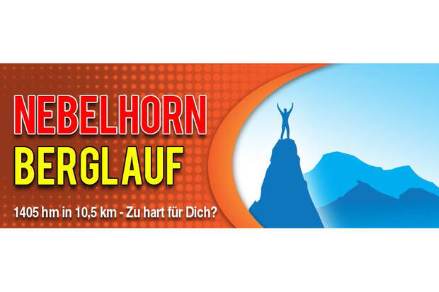 Nebelhorn-Berglauf in Oberstdorf Logo