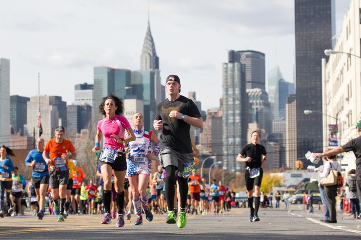 New York Marathon Runners World 