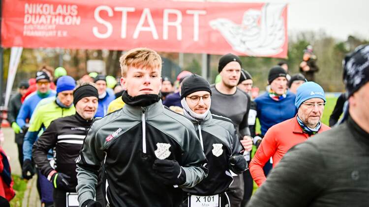 Nikolaus-Duathlon Frankfurt 2022