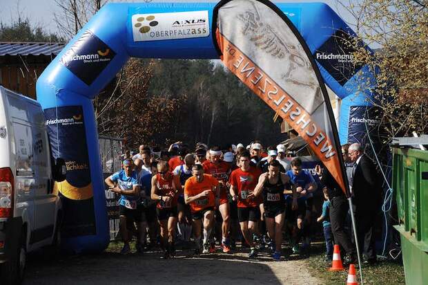 Oberpfälzer Winterlauf Challenge Start 2014