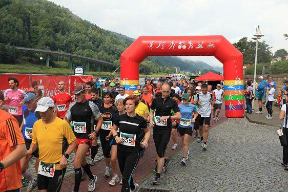 Panoramatour Sächsische Schweiz Start in Bad Schandau