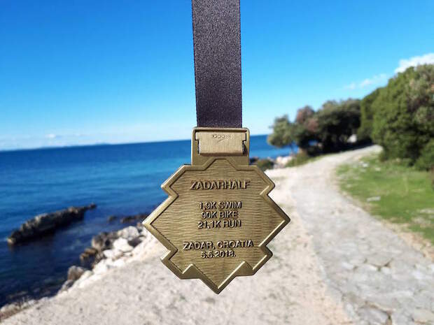 Punta Skala Triathlon Zadar 2018 Medaille