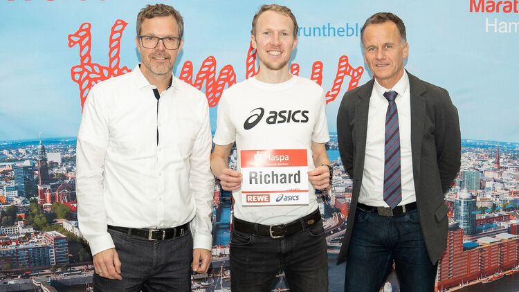 Richard Ringer läuft Marathon Hamburg 2023