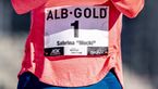 Sabrina Mockenhaupt beim Alb Gold Winterlauf 