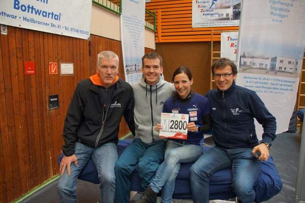 Sabrina Mockenhaupt und Arne Gabius zu Gast beim Bottwartal-Marathon