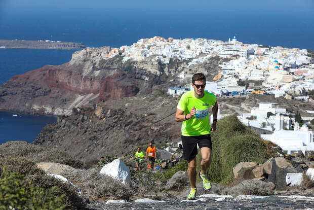 Santorini Experience Trail Run 2018 Ausblicke