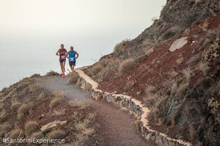 Santorini Experience Trail Run 2018 Steilküste