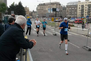 Schlussspurt beim Bratislava-Marathon