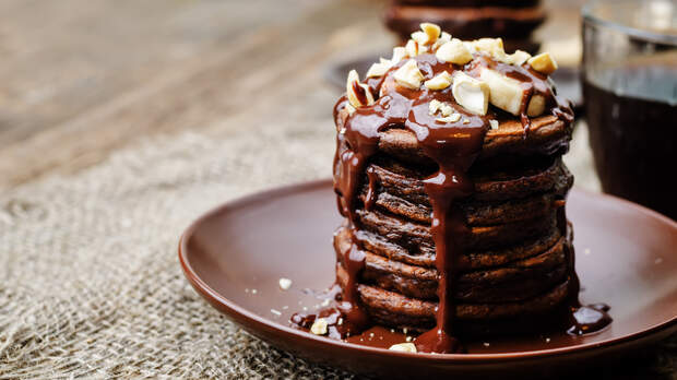 Schoko-Pancakes