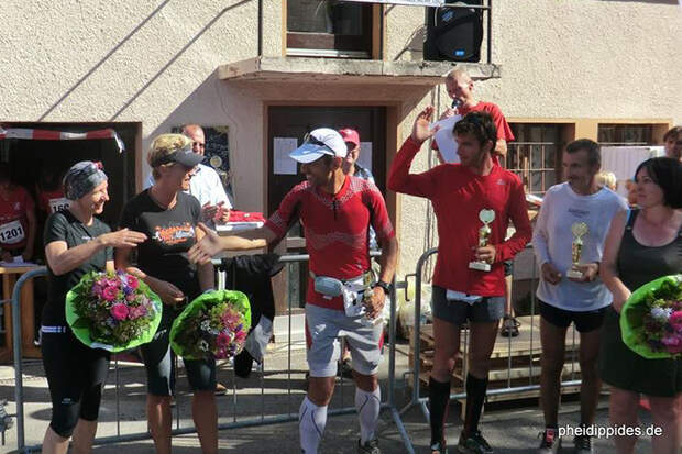 Siegerehrung beim 24-Stunden-Lauf Dettenhausen